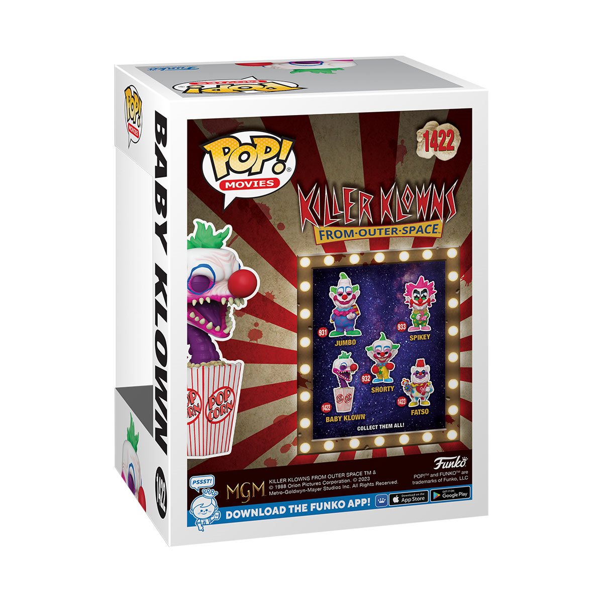 Killer Klowns from Outer Space Baby Klown Funko Pop! Vinyl Figure #142