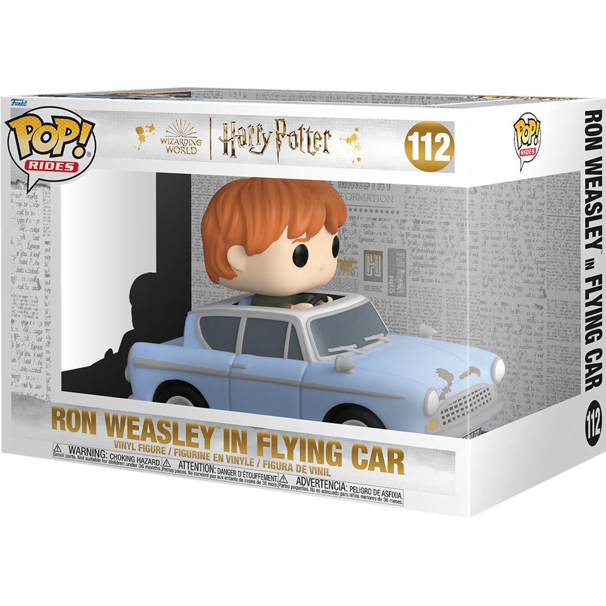 harry potter flying car