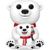 Coca-Cola Polar Bear with Cub Funko Pop! Vinyl Figure #241