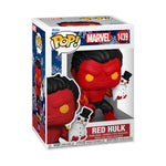 Marvel Holiday Red Hulk with Snowman Funko Pop! Vinyl Figure #1439