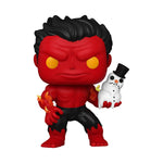 Marvel Holiday Red Hulk with Snowman Funko Pop! Vinyl Figure #1439