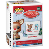 Rudolph the Red-Nosed Reindeer Holiday Rudolph Sitting Funko Pop! Vinyl Figure #1858