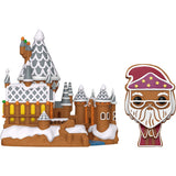 Harry Potter Gingerbread Albus Dumbledore and Hogwarts Funko Pop! Town #42