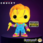 Child's Play Chucky Black Light Pop! Vinyl Figure - Entertainment Earth Exclusive