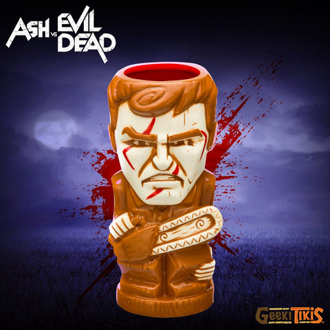 Evil Dead Ash 18 oz. Scenic Geeki Tikis Mug