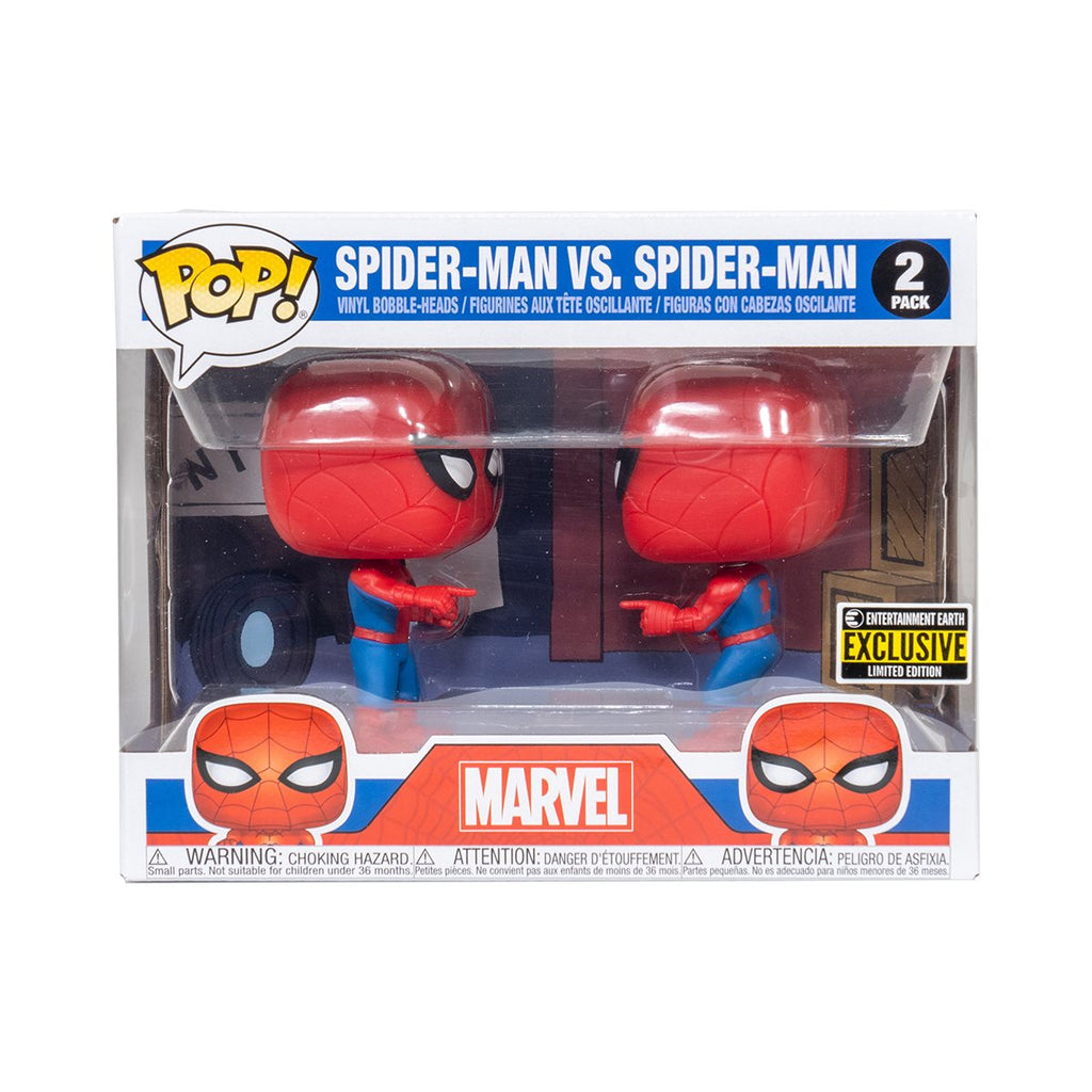 Funko Pop! Marvel Spider-Man Vs. Spider-Man Entertainment Earth