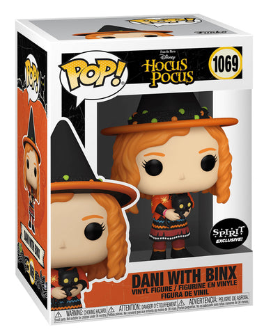 Funko Releases Exclusive Hocus Pocus Pop! Figure Featuring Dani and Binx  to Spirit Halloween 