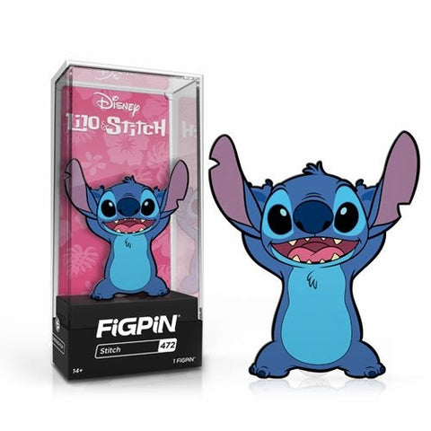 Lilo & Stitch Excited Stitch FiGPiN Classic Enamel Pin