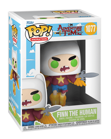Funko POP! Animation Adventure Time Finn The Human (Ultimate Wizard)