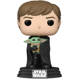 Star Wars: The Mandalorian Pop! Vinyl Figure Luke Skywalker With Grogu