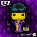 Elvira Black Light Pop! Vinyl Figure - Entertainment Earth Exclusive