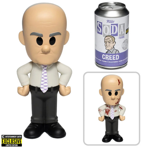 The Office Creed Vinyl Soda Figure - Entertainment Earth Exclusive Chance of Chase