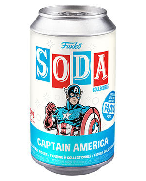 Vinyl SODA: Marvel- Captain America Chance of Chase